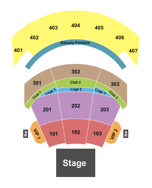 The Venue At Thunder Valley Casino Janet Jackson Tour Seating Chart